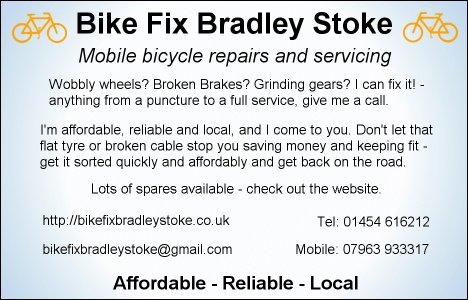 Bike Fix Bradley Stoke - mobile bike repair service Bike Fix Bradley Stoke - mobile bike repair service