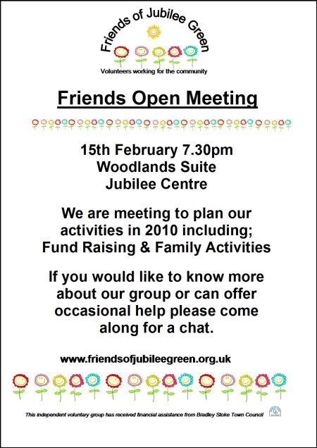 Friends of Jubilee Green Meeting