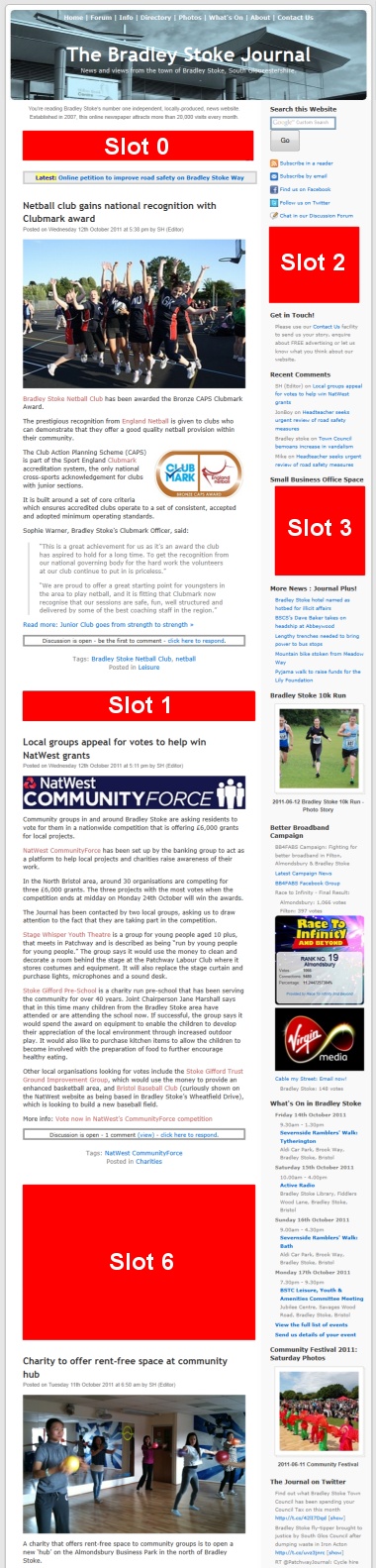 Advertise in Bradley Stoke - Homepage Advertise in Bradley Stoke - Homepage