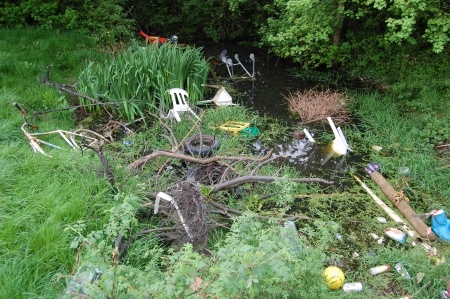 Town Pond - Full of Junk