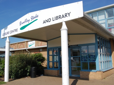 Bradley Stoke Leisure Centre and Library.
