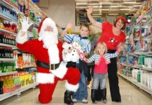 Santa at Tesco Extra