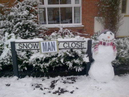 Snowberry Close Snowman