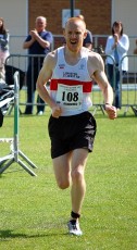 Men's race winner Andrew Cooke.