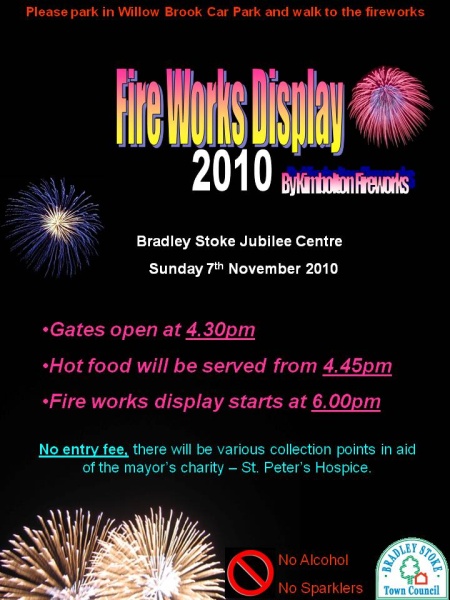 Bradley Stoke Fireworks Display 2010