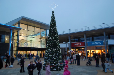 Christmas at the Willow Brook Centre, Bradley Stoke