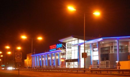 Streetlights on Bradley Stoke Way.