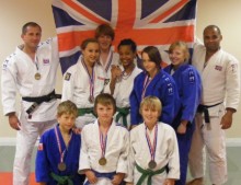 Bradley Stoke Judo Club medal winners 2010