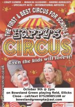 Happy's Circus at Bowlands Green Primary School, Bradley Stoke, Bristol