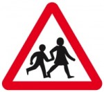 School children crossing