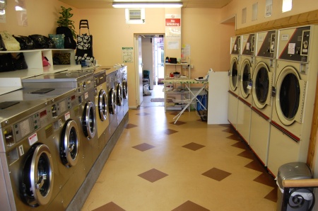 The Launderette, Patchway: washing machines and driers