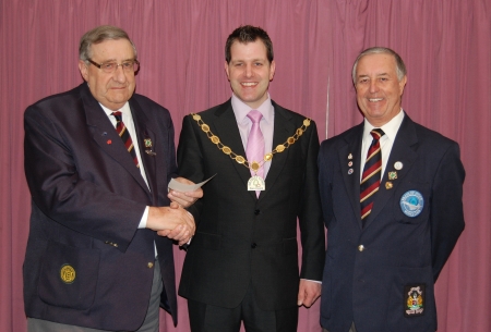 Bradley Stoke Bowls Club charity presentation