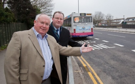 A38 bus lane