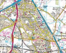 Domesday Reloaded - Map of Bradley Stoke in 2011