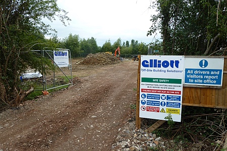 MS Therapy Centre - access point from Wheatfield Drive