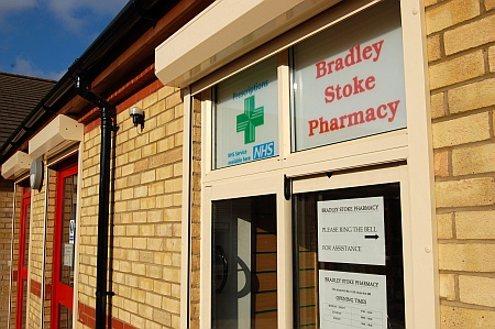 The new Bradley Stoke Pharmacy in Brook Way