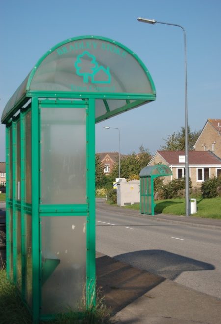 Bradley Stoke Town Council bus shelter