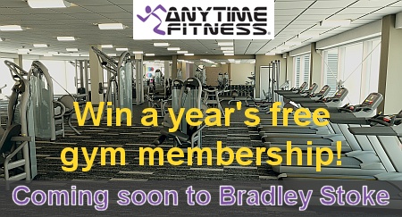 Win a year's free gym membership at Anytime Fitness, Bradley Stoke