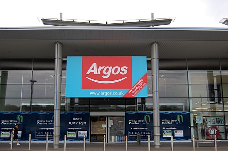The new Argos store at the Willow Brook Centre, Bradley Stoke