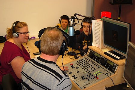 Bradley Stoke Radio studio