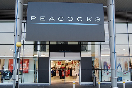 Peacocks store, Bradley Stoke, Bristol.