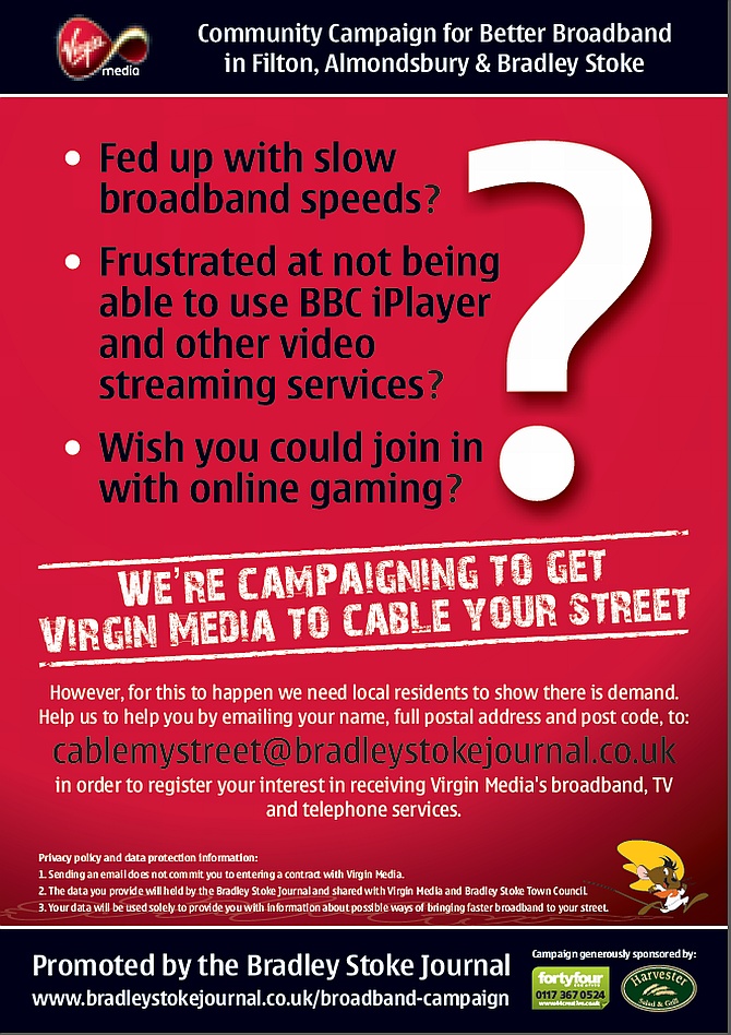 Wide format advert page