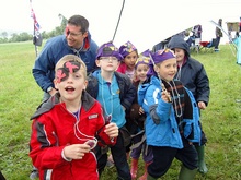 The 1st Bradley Stoke beaver colony - pirate group.