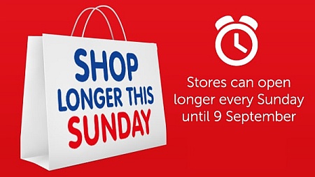 London 2012 Olympics: Shop longer this Sunday.