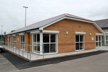 Bradley Stoke Town Council's new office building at the Jubilee Centre.