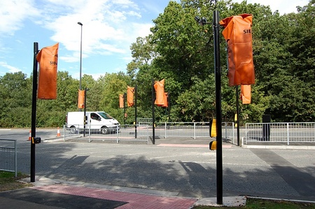 New pedestrian crossing on Bradley Stoke Way.