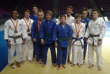 Bradley Stoke Judo Club at the Warsaw Open.