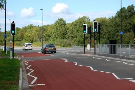 New pedestrian crossing now operational on Bradley Stoke Way.