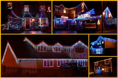 Bradley Stoke Christmas Lights 2012.