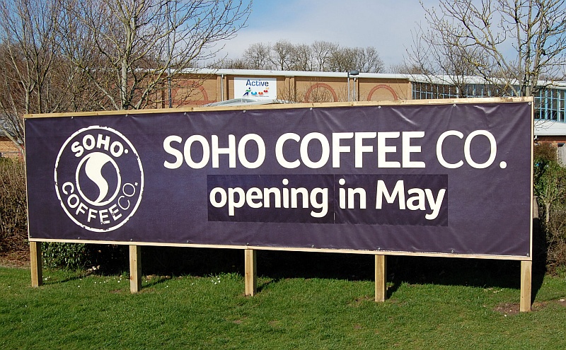 Soho Coffee Co. at Bradley Stoke Leisure Centre.
