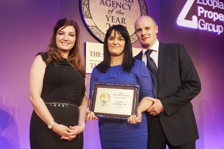 Karen Rupprecht, Lettings Branch Manager of the Year.