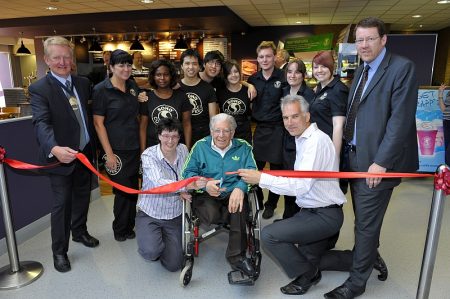 Official opening of the new SOHO Coffee Co. outlet in Bradley Stoke.