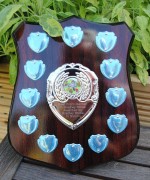 Trophy for the Best Front Garden in Bradley Stoke competition.