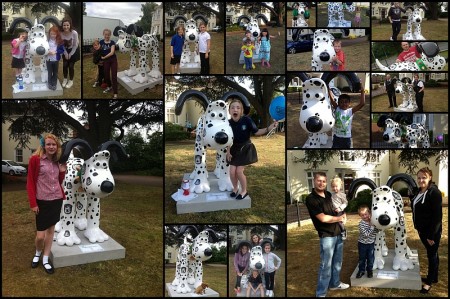 Gromit Unleashed sculpture in Woodlands Lane, Bradley Stoke.