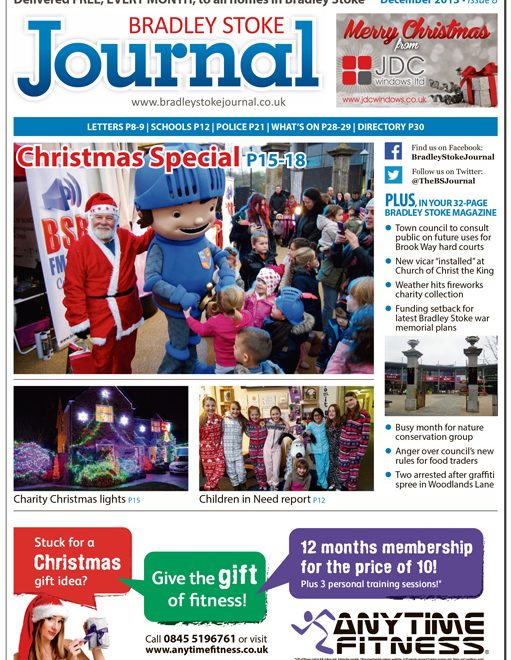 December 2013 edition of the Bradley Stoke Journal magazine.