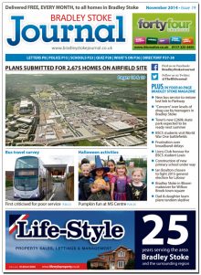 November 2014 edition of the Bradley Stoke Journal magazine.