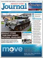 November 2015 edition of the Bradley Stoke Journal news magazine.