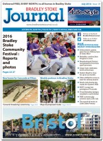 July 2016 edition of the Bradley Stoke Journal news magazine.