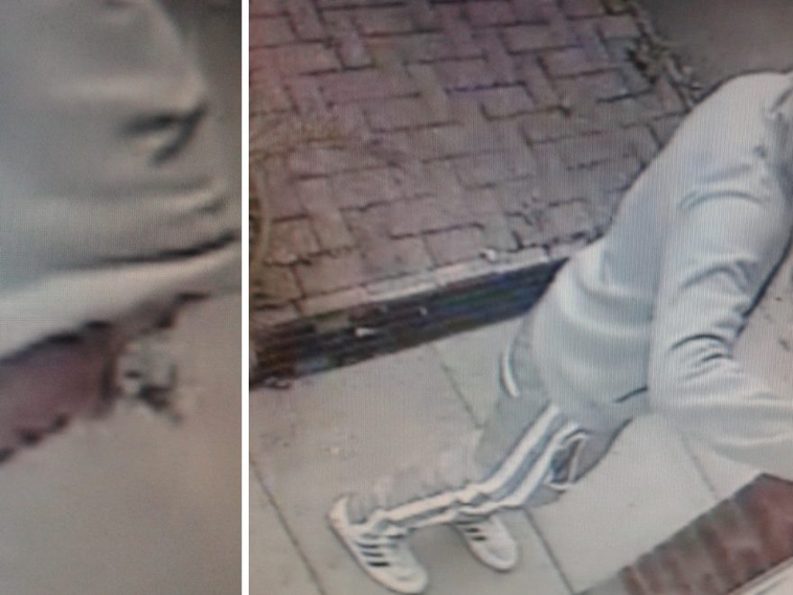 Man sought by police in connection with Great Meadow Road burglary.
