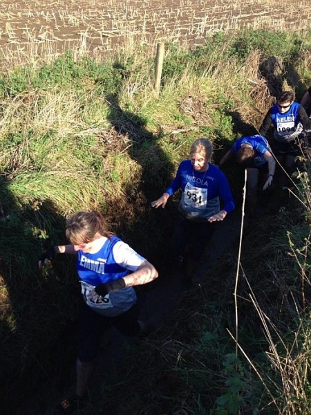 Members of Sole Sisters Running Club competing in the 2013 Sodbury Slog.