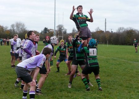 BJC under-16s cup game between St Mary's Old Boys RFC and Clifton.