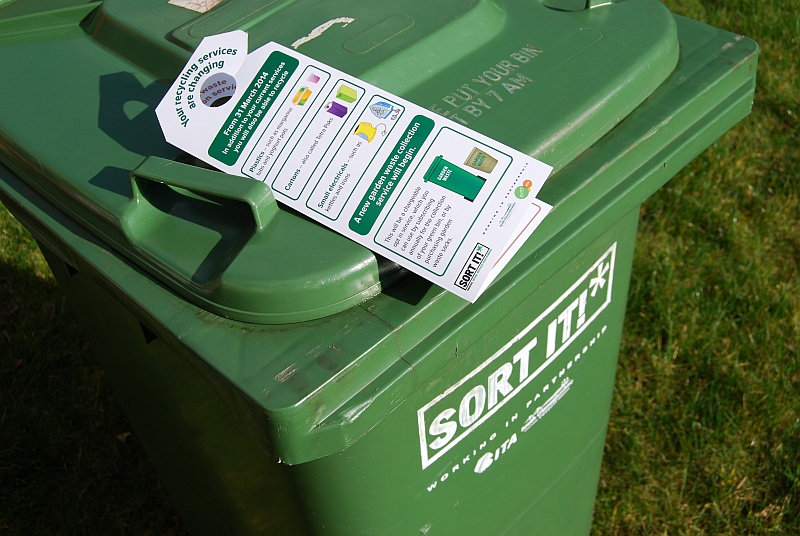 South Glos Council chargeable green waste collection service.