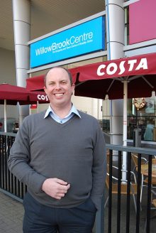 Andy Wynn, manager of the Willow Brook Centre in Bradley Stoke, Bristol.