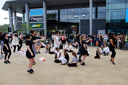 'New Town' dance performance at the Willow Brook Centre.