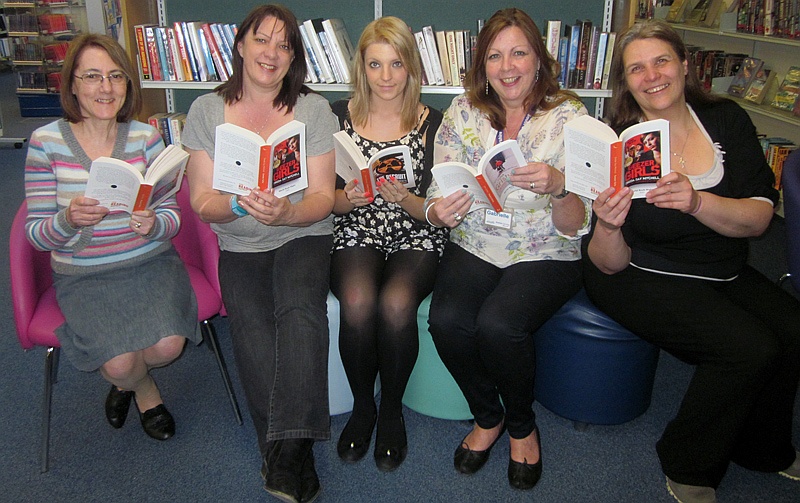 World Book Night 'givers' at Bradley Stoke Library.