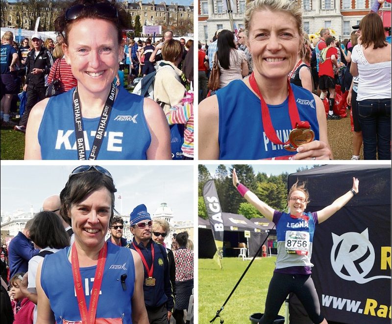 Sole Sisters RC members entered in the 2014 London Marathon.